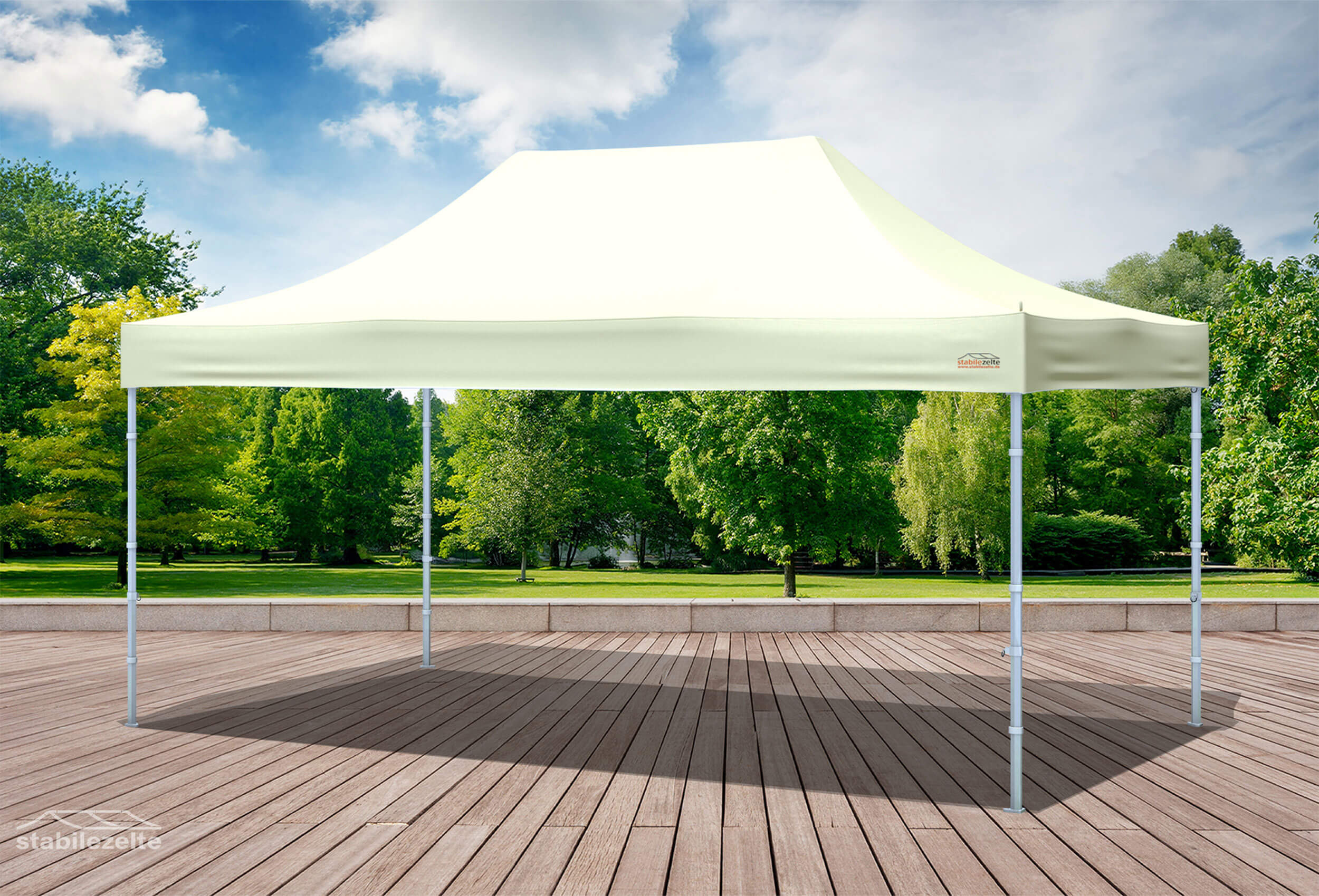 3x4,5 m Faltpavillon, beige