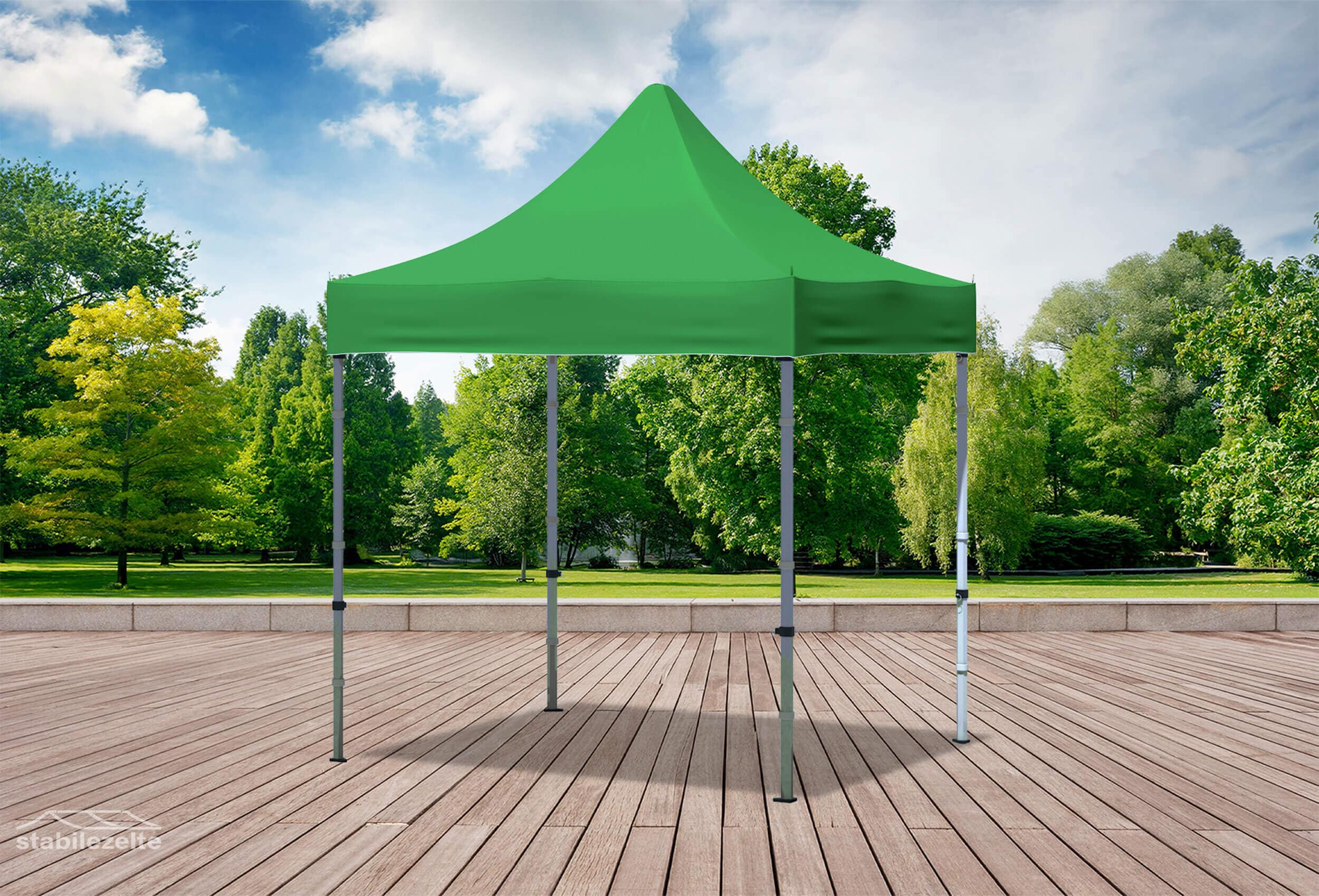 2x2 m Faltpavillon, grün