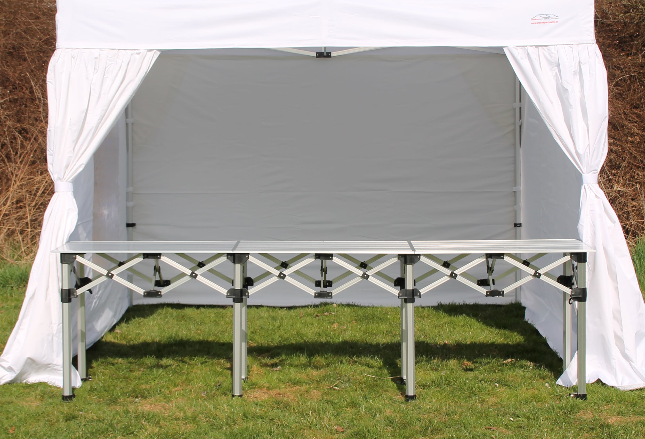 3 Meter Aluminium Falttisch Professional