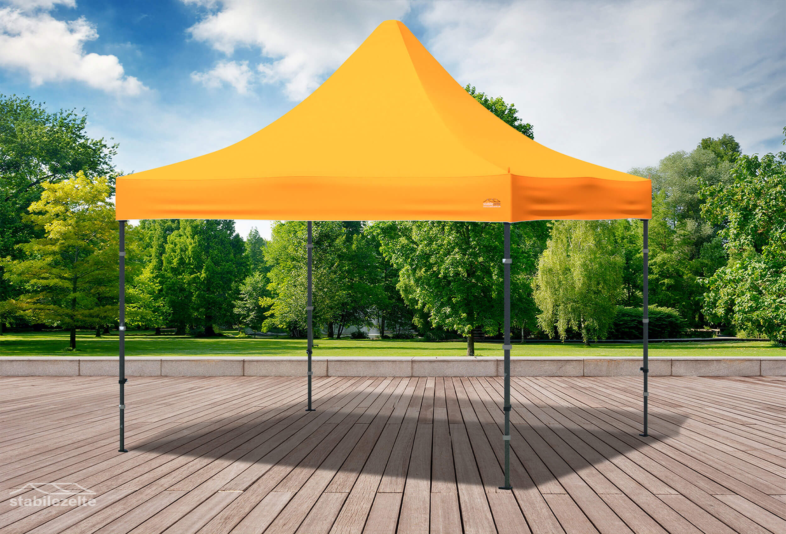 3x3 m Faltpavillon, orange