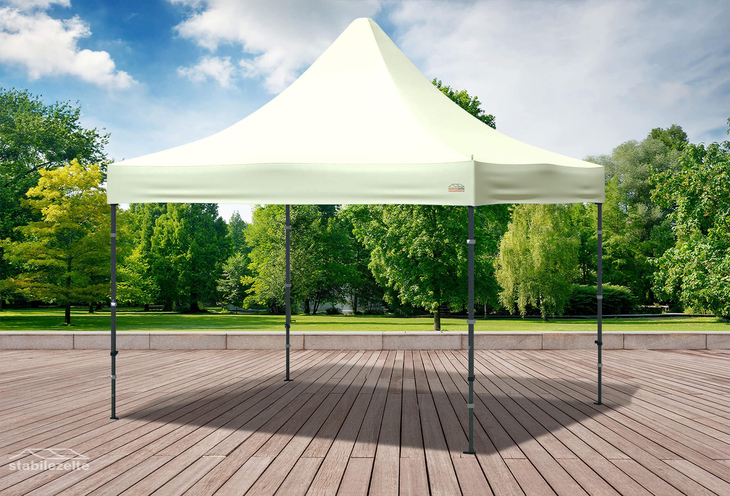 3x3 m Faltpavillon, beige