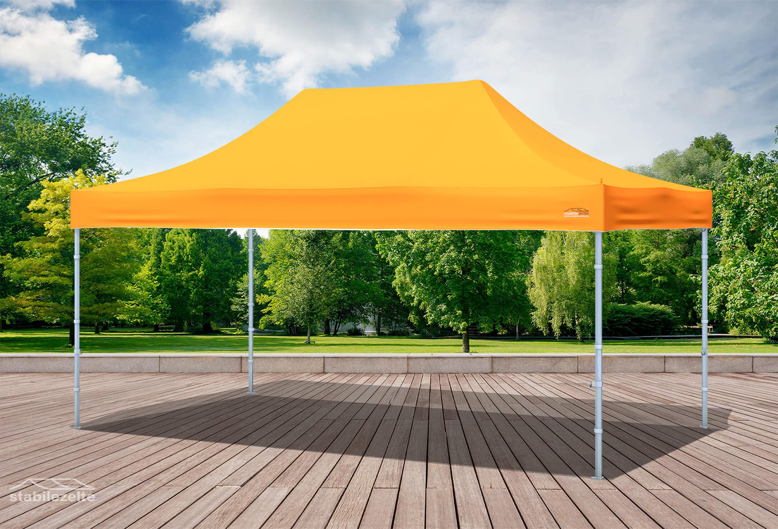 3x4,5 m Faltpavillon, orange